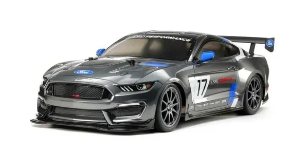 RC Ford Mustang GT4 Race Car Kit, TT-02 Chassis